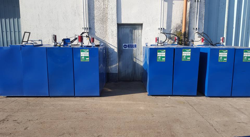 Bunded Oil Tanks-GF-Plant-Spares Ireland