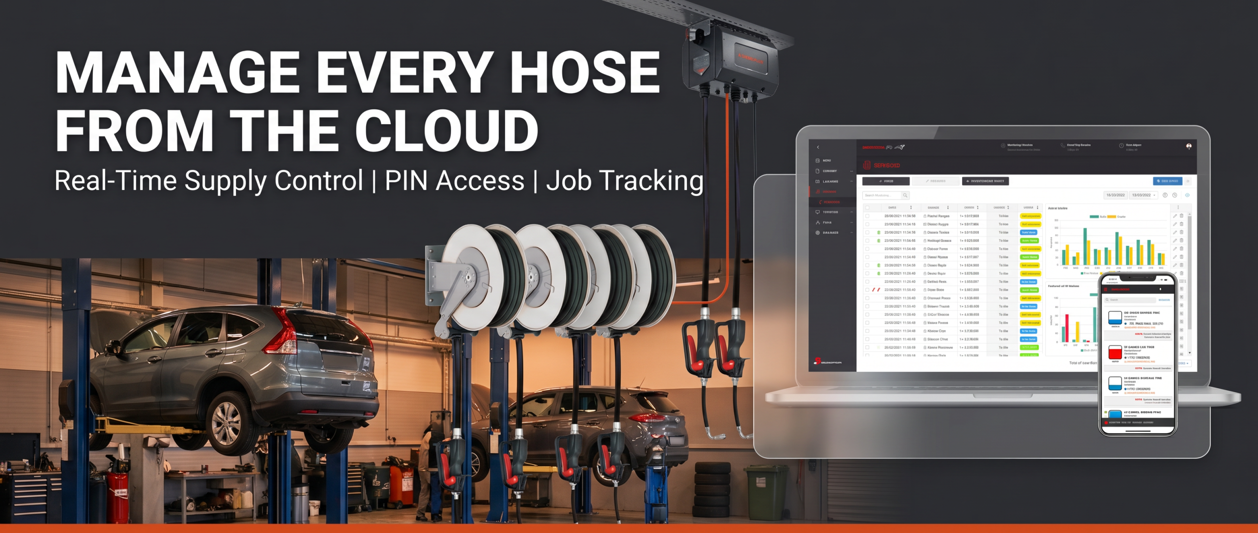 Oil Monitoring Systems - Smart Oil Dispensing for Garages and Workshops
