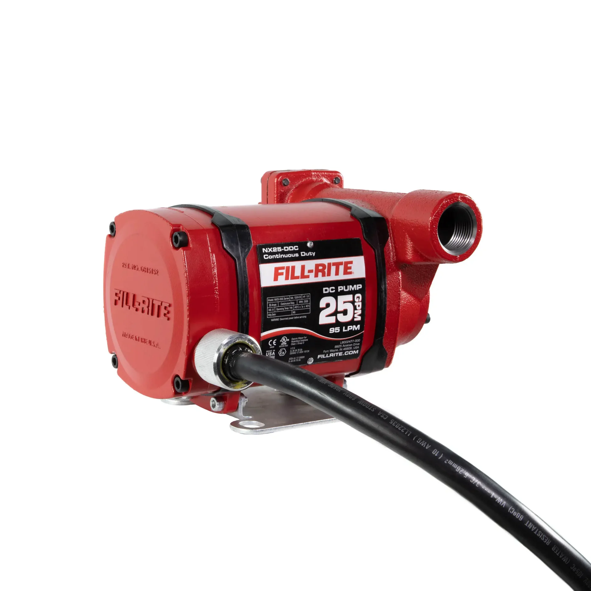fill rite nx 25 duel voltage 95 lt/min pump