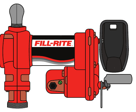 Fill-Rite Fuel Transfer Pump - GF Plant Spares Ireland
